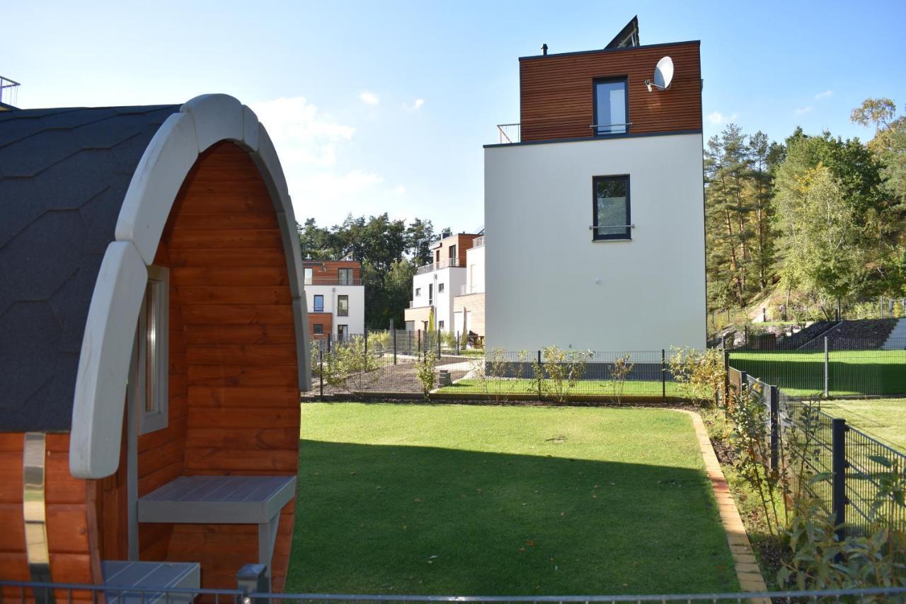 Ferienhaus-See-Sauna-Kamin-Hund Mit E-Ladestation 克拉科夫西 外观 照片