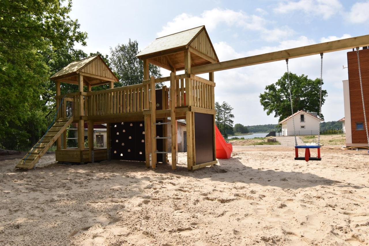 Ferienhaus-See-Sauna-Kamin-Hund Mit E-Ladestation 克拉科夫西 外观 照片